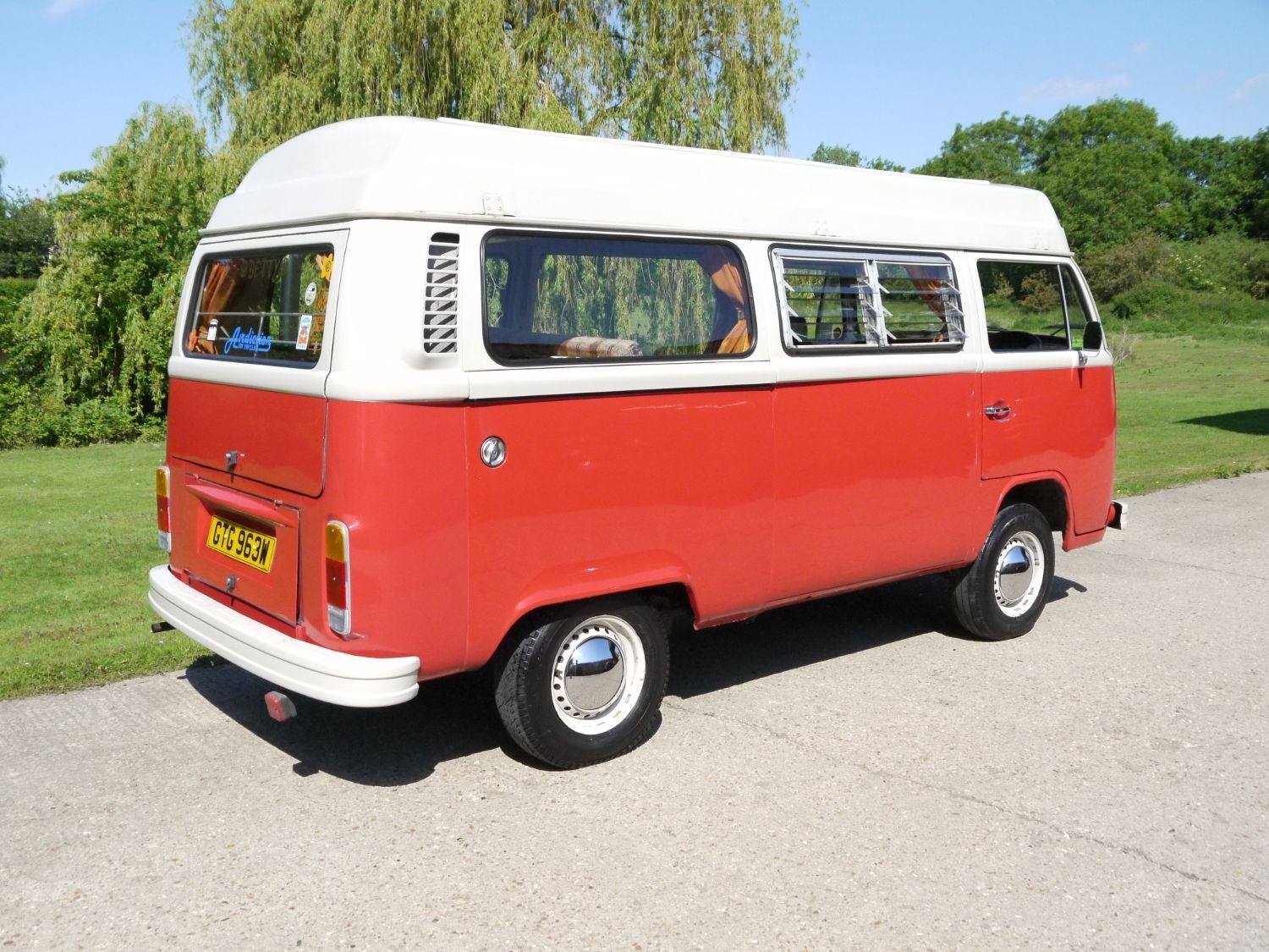 Vw bay window deals camper for sale