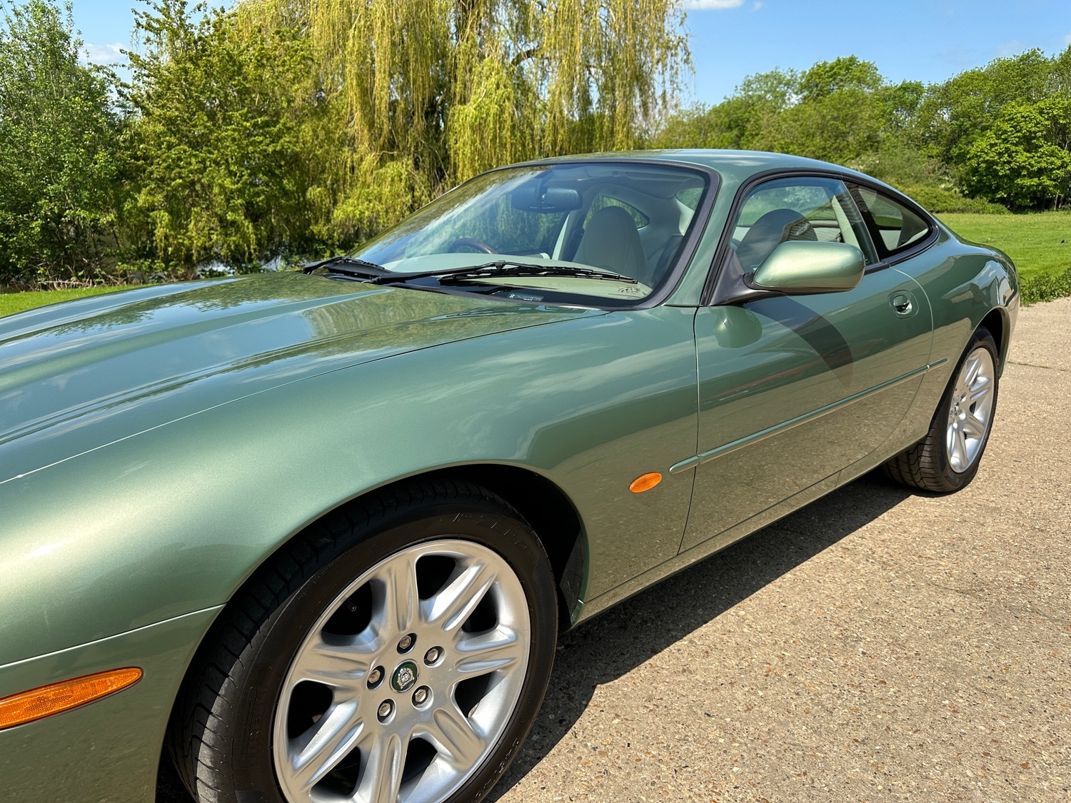 希少❗️BRITISH GREEN(英国製) Used 2006 British Racing Green Jaguar XJ-Series XJ8 XJ8 For